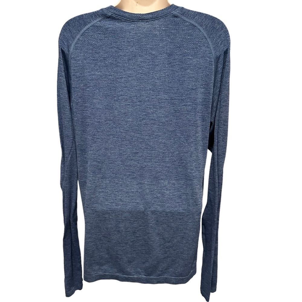 LULULEMON Metal Vent Tech LS 2.0 Silverescent Size Medium Men’s like Swiftly Run - Picture 7 of 7